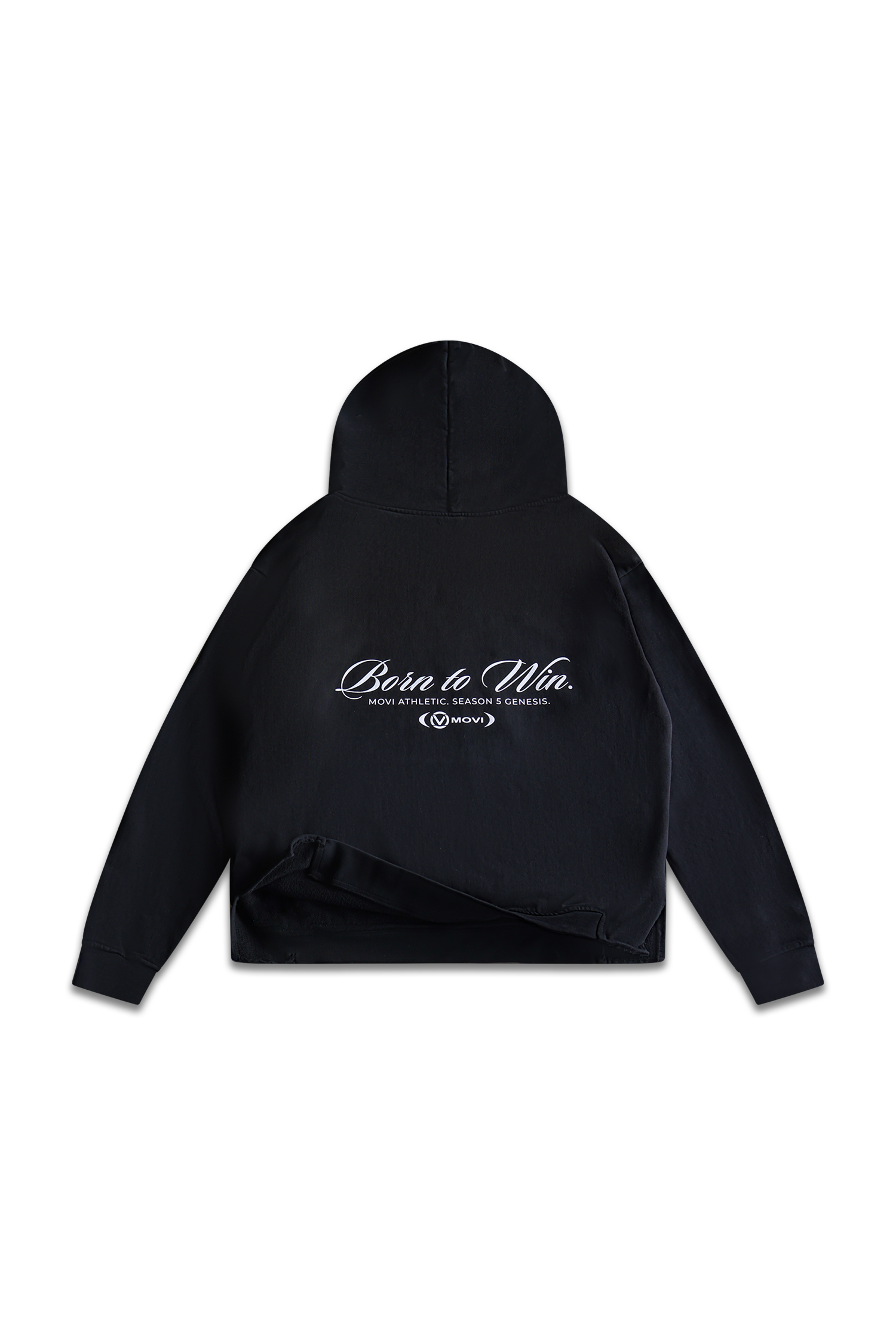 BORN TO WIN HOODIE - BLACK – MOVI ATHLETIC