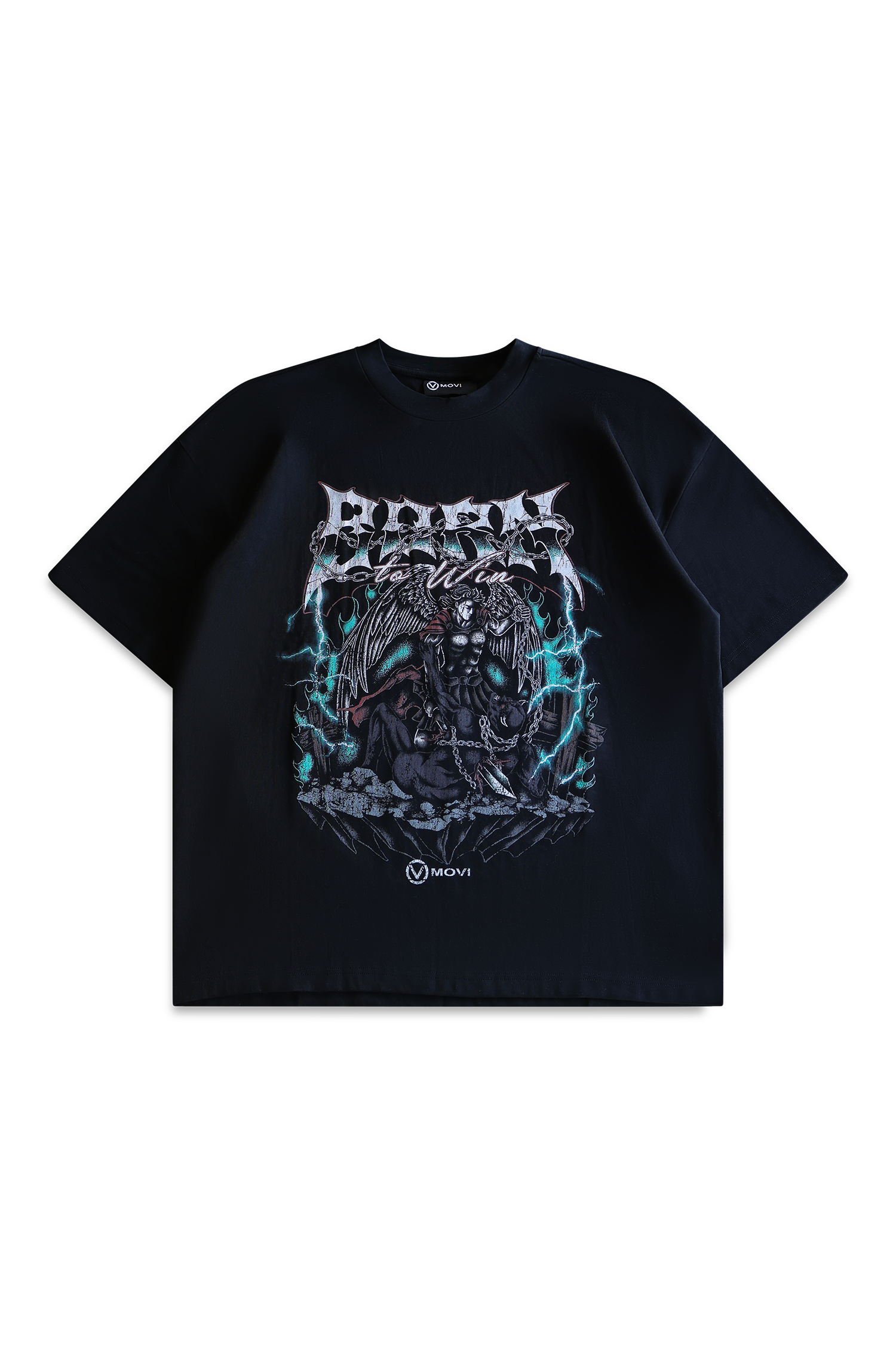 SAINT MICHAEL T-SHIRT - BLACK – MOVI ATHLETIC