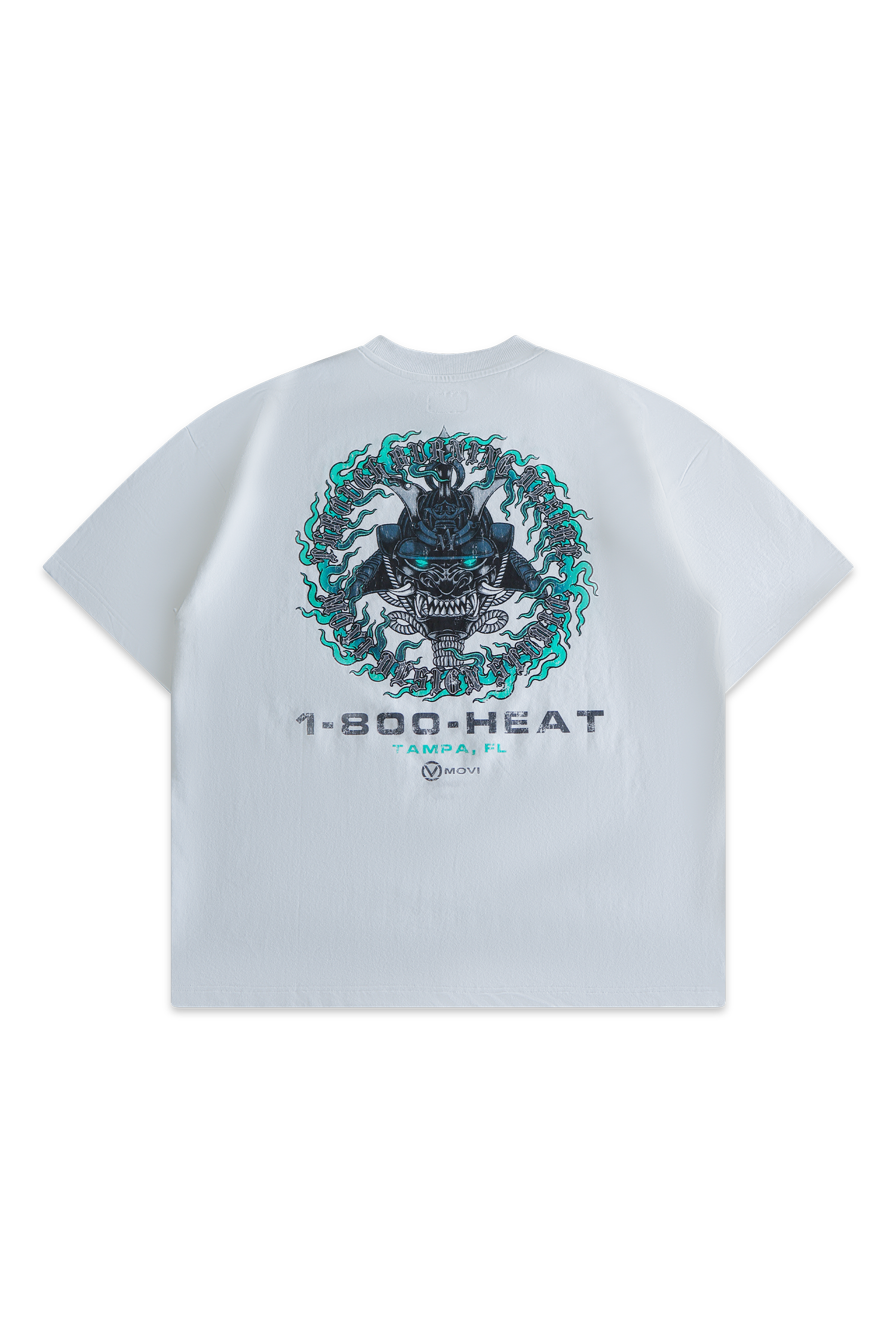 SAMURAI T-SHIRT - WHITE – MOVI ATHLETIC